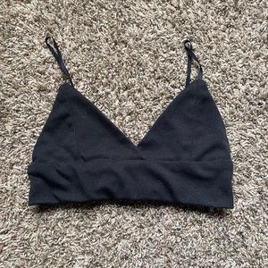 Black triangle top
